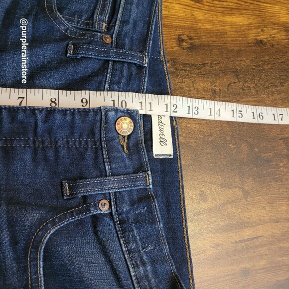 Madewell Jeans 27 Skinny 10" High Rise Hayes Wash F4684 Tummy Control Stretch - Picture 10 of 13
